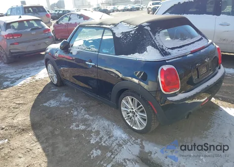 2017 Mini Convertible Cooper z USA, uszkodzony, nr VIN WMWWG5C35H3D00121